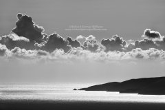 Graphic fine art photograph of the tip of the Messinian Peninsula