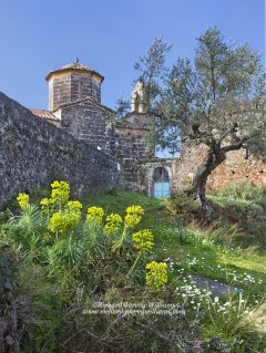 Small Greek chapel in the southern Peloponnese