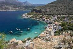 Limeni village in the Oitylo Bay of Greece