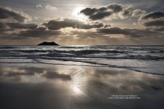 Seascape photograph from Soar Mill Cove in Devon