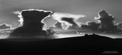 Fine art depiction of Haytor on Dartmoor