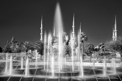 Infra-red photograph of Blue Mosque